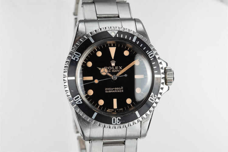 1964 Rolex Submariner 5513 Gilt Dial