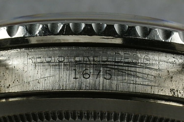 Rolex GMT 1675 with Mark 1 Dial