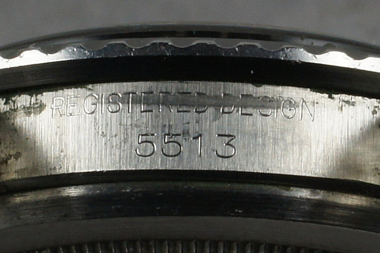 1967 Rolex Submariner 5513 meters first with 7206 band