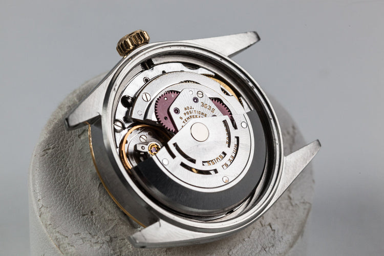 1983 Rolex Two Tone Datejust 16013 with White Painted Roman Numerals