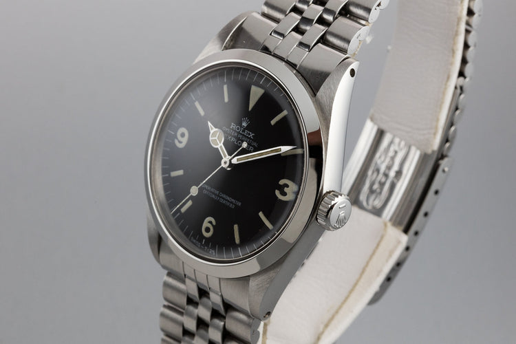 1969 Rolex Explorer 1016 Matte Dial with Double Punch Papers