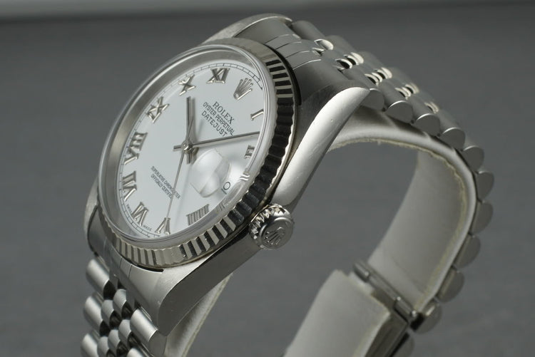 2000 Rolex Datejust 16234 with Box and Papers