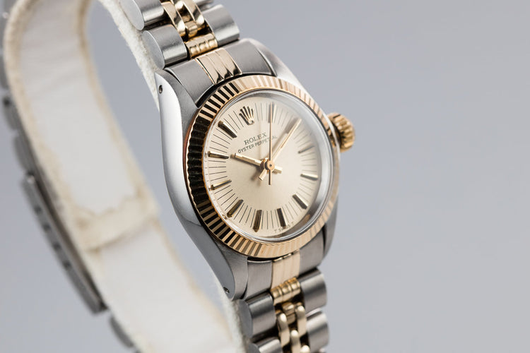 1972 Rolex Two-Tone Ladies Oyster Perpetual 6719