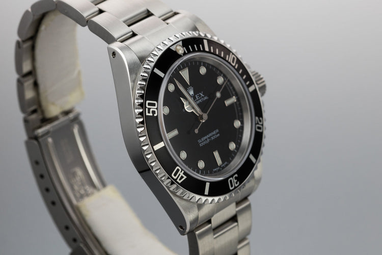 2002 Rolex Submariner 14060M