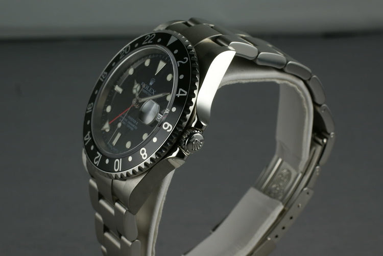 Rolex GMT 16710 Z serial with Box and Papers