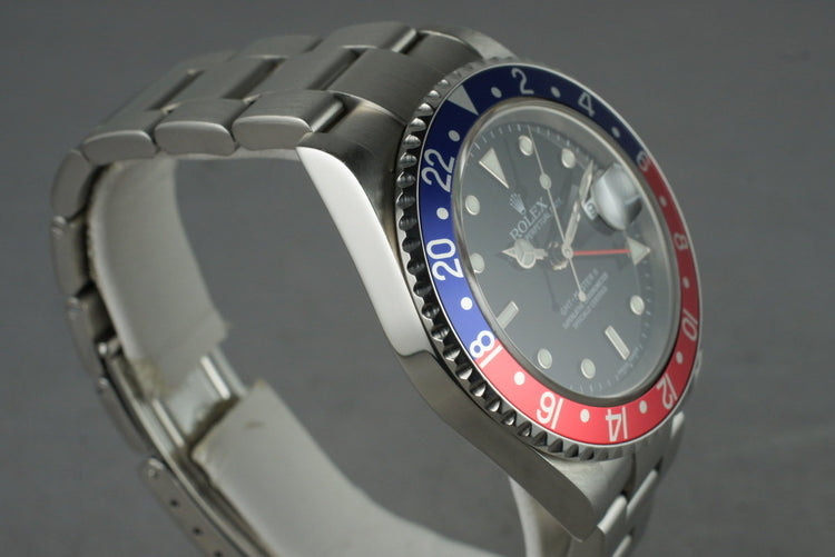 2005 Rolex GMT 16710 Stick Dial with Box and Papers