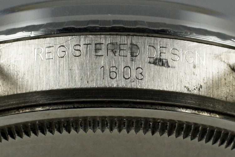 1971 Rolex DateJust 1603 with Service Papers
