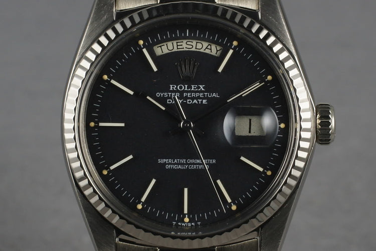 1973 Rolex 18K White Gold Day Date 1803