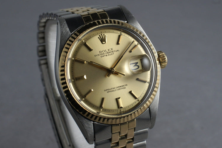 1970 Rolex Two Tone DateJust Ref: 1601