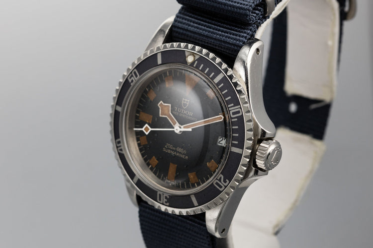 1975 Tudor Snowflake Submariner 9411/0 Blue Dial