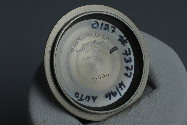 1982 Rolex Submariner 16800