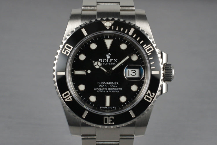 2010 Rolex Submariner 116610LN with Box and Papers