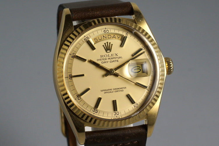 1970 Rolex YG Day-Date 1803