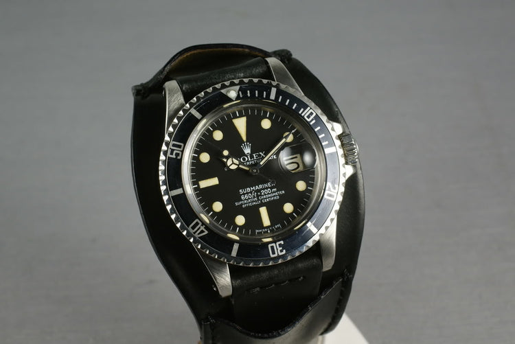 Rolex Submariner 1680 on Horween Bund Strap
