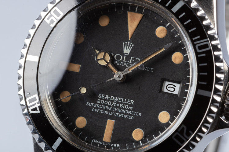 1979 Vintage Rolex Sea-Dweller 1665