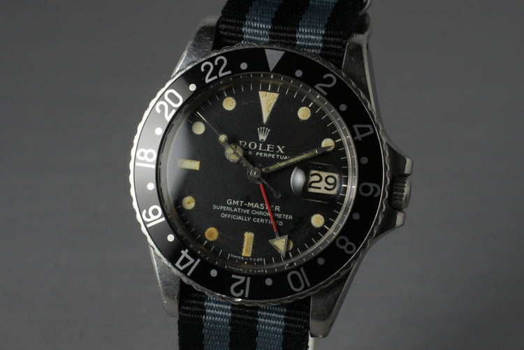 1968 Rolex GMT 1675 Mark I Dial