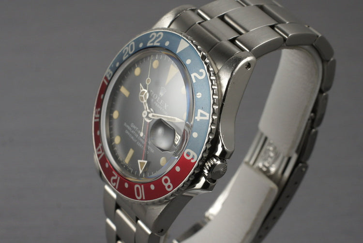 1968 Rolex GMT 1675 Mark I Dial