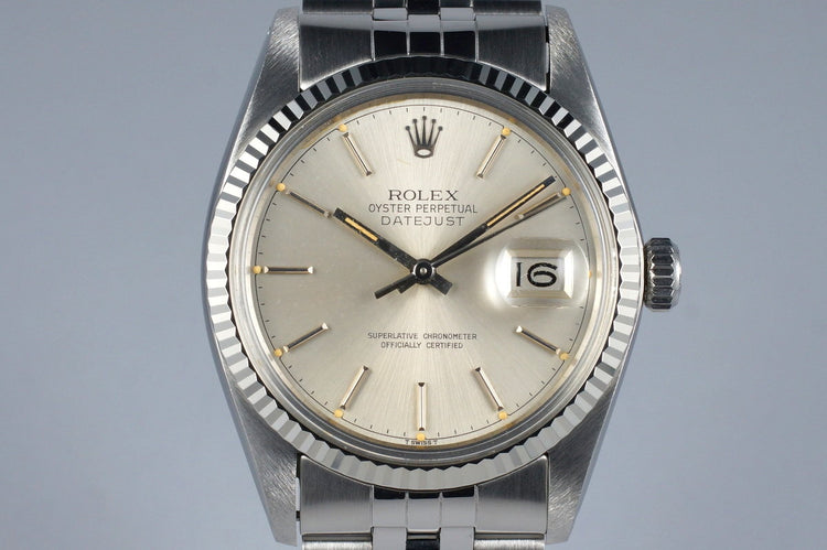 1979 Rolex DateJust 16014 Silver Dial