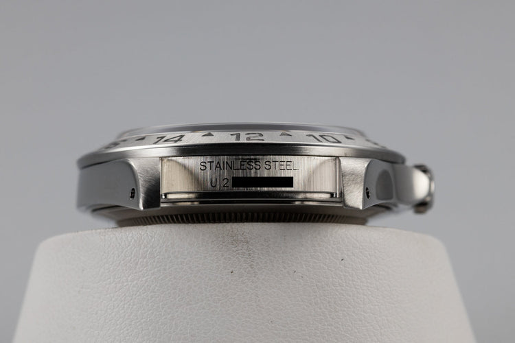 1997 Rolex Explorer II 16570 Black Dial