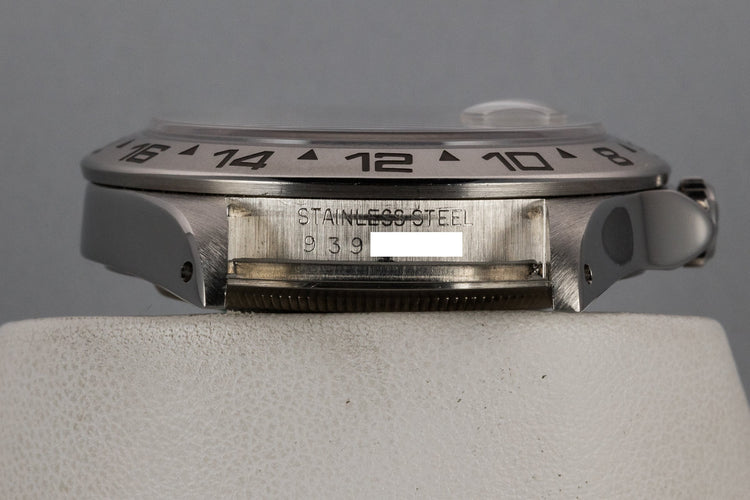 1986 Rolex Explorer II 16550 Cream Dial with Box and Papers