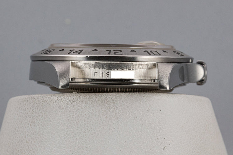 2003 Rolex Explorer II 16570 White Dial