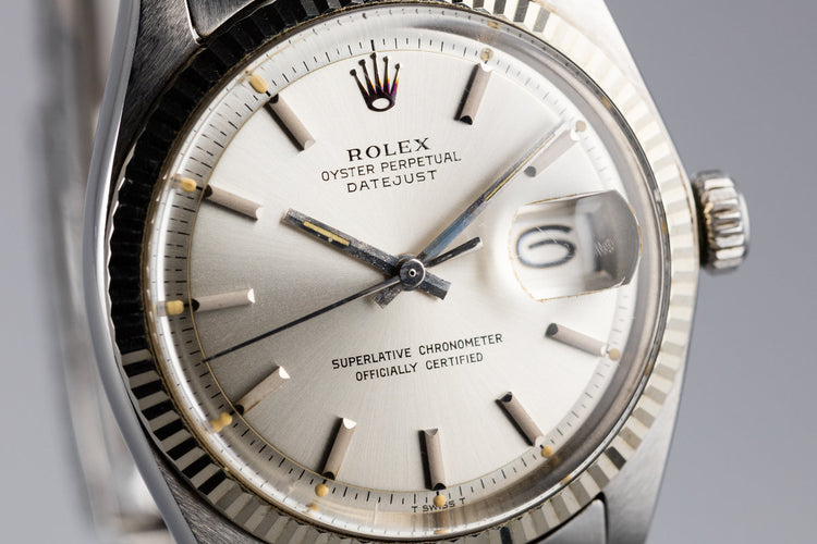 1971 Rolex DateJust 1601 Silver Dial