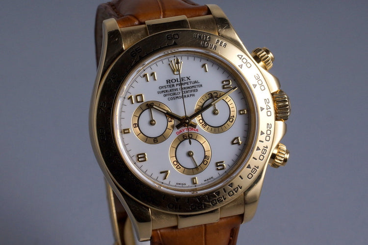 2000 Rolex YG Daytona 116518