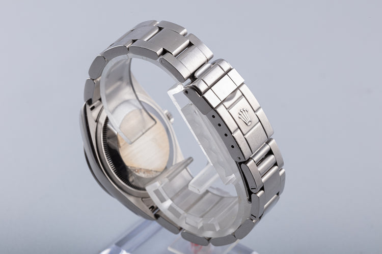 2007 Rolex Explorer 114270 Bezel Engraved