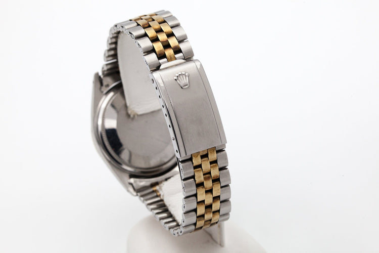 1969 Rolex Two Tone DateJust 1601 Silver Dial