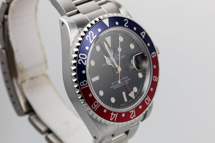 1995 Rolex GMT-Master 16700 with "Pepsi" Bezel Insert