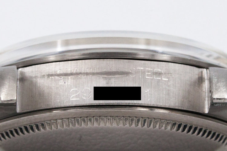 1971 Rolex Air King Date 5700 Silver Linen Dial