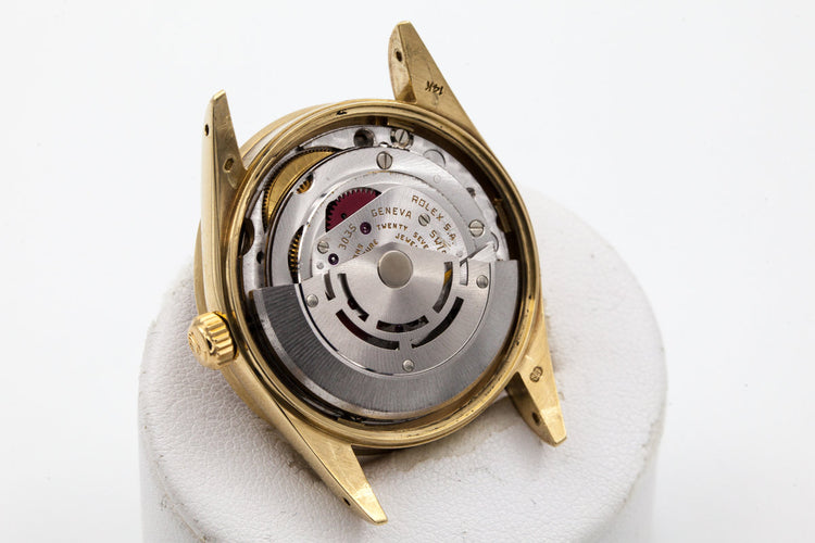 1981 Rolex 14K YG Date 15017 with Brown Dial