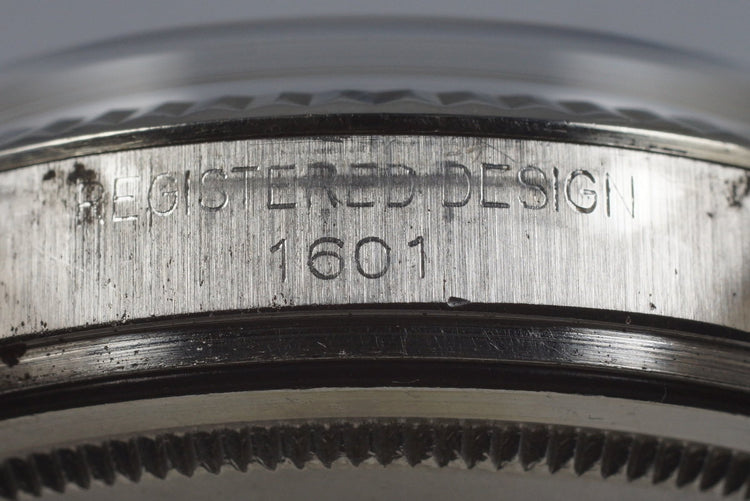 1971 Rolex DateJust 1601 Blue Mosaic Dial