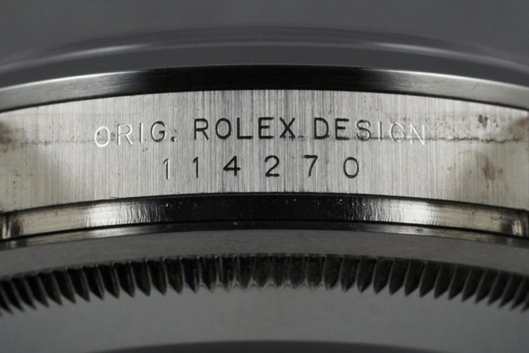 2001 Rolex Explorer 114270