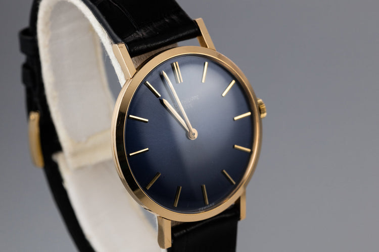 1972 18K YG Patek Philippe Calatrava 3537 with Extract from the Archives Papers