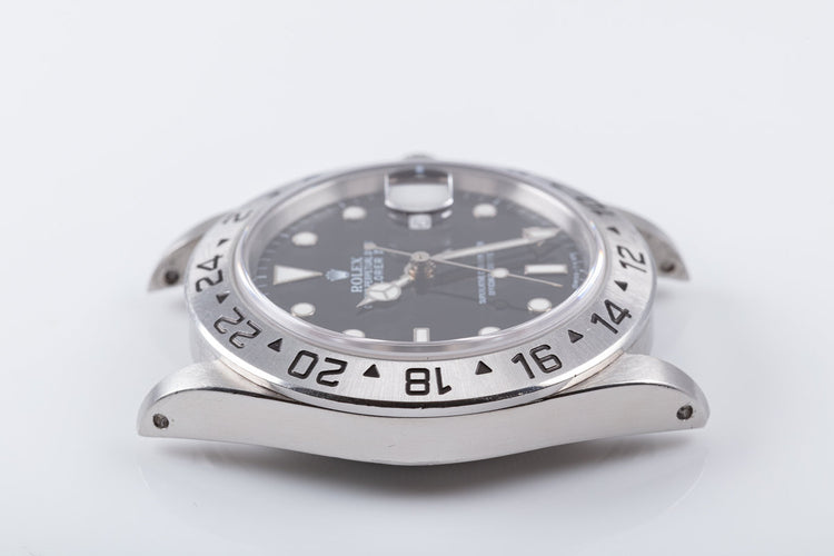 1988 Rolex Explorer II 16570 Black Dial with Service Papers