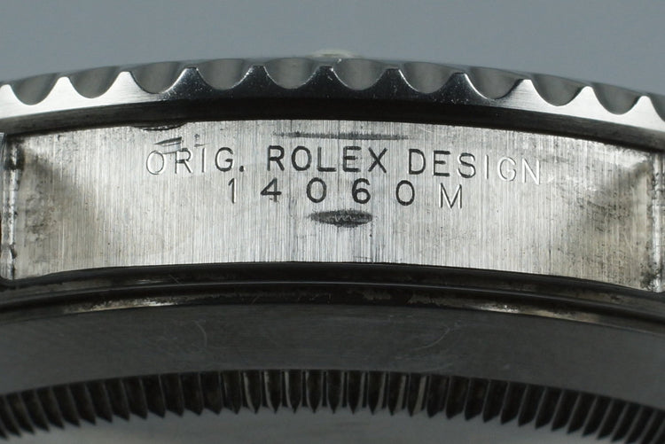 2001 Rolex Submariner 14060M