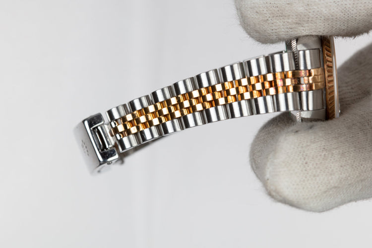 1995 Rolex Two Tone Ladies DateJust 69173 with Box and Papers