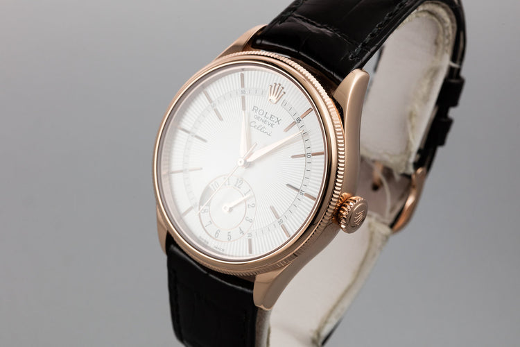 2015 Rolex 18K Rose Gold Cellini 50525 with Box and Papers