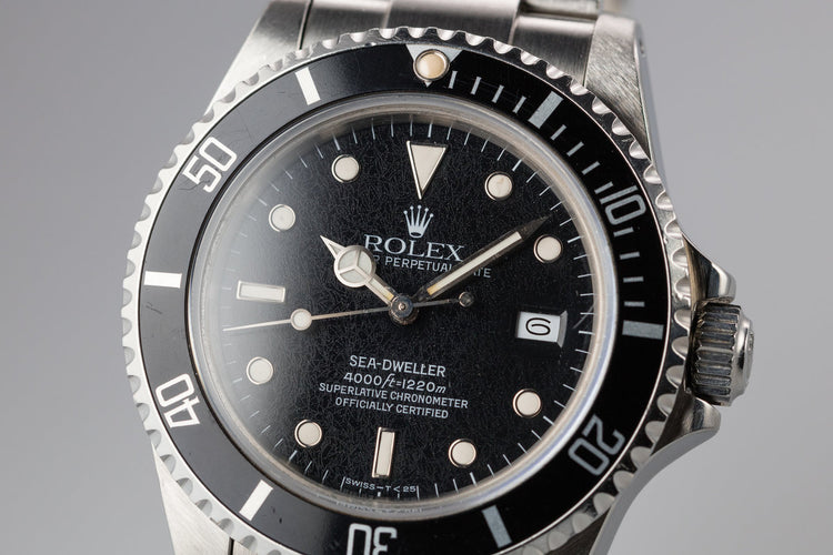 1983 Rolex Sea-Dweller 16660 with Spider Dial