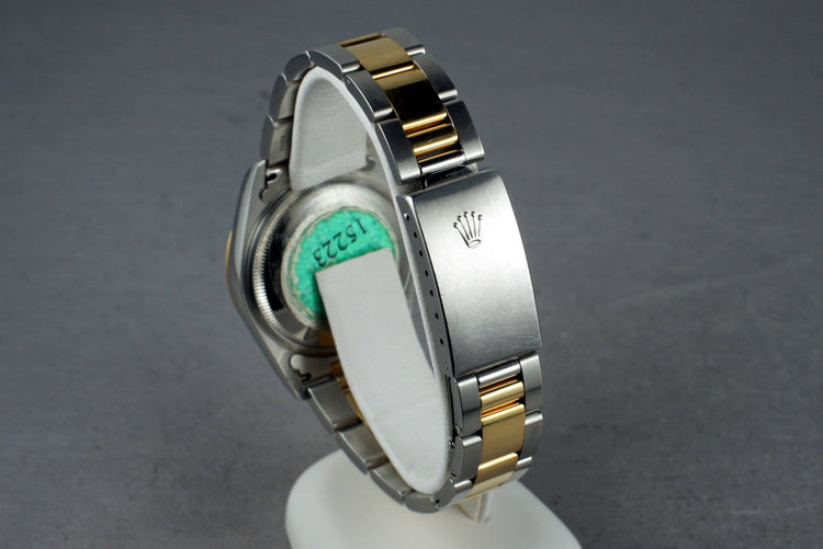 2002 Rolex Roman Numeral Dial Date 15223