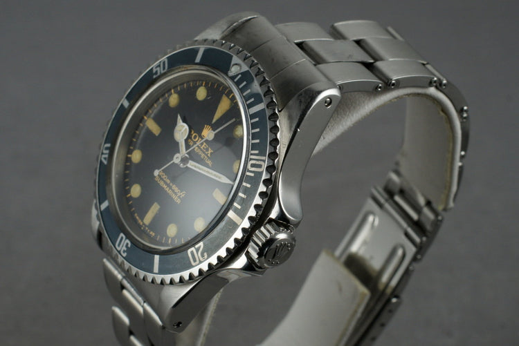 1965 Rolex Submariner 5513 with Gilt Bart Simpson Dial
