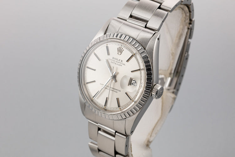 1974 Rolex DateJust 1603 Silver Dial