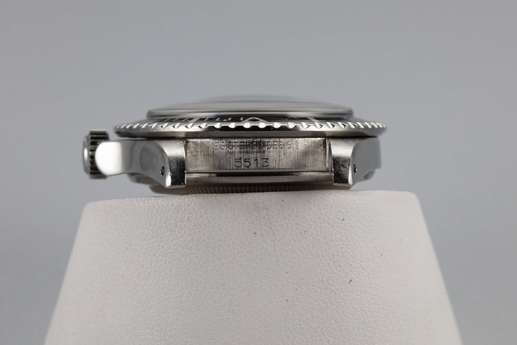 1966 Rolex Submariner 5513 Gilt Dial with Service Papers