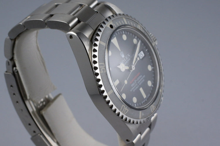 1970 Rolex Red Submariner 1680 Mark IV Dial with ‘Ghost’ Bezel