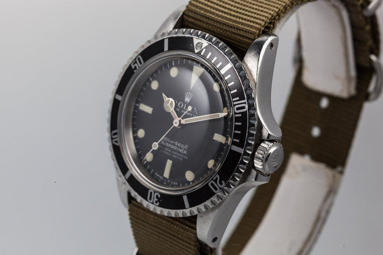 1967 Rolex Submariner 5512 with Meters First Dial
