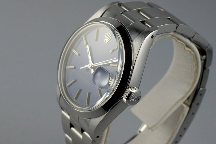 1978 Rolex Date 1500 Blue Dial