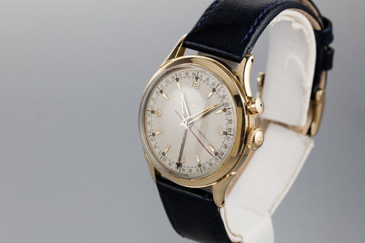 Vulcain 10K YG Cricket Alarm Watch