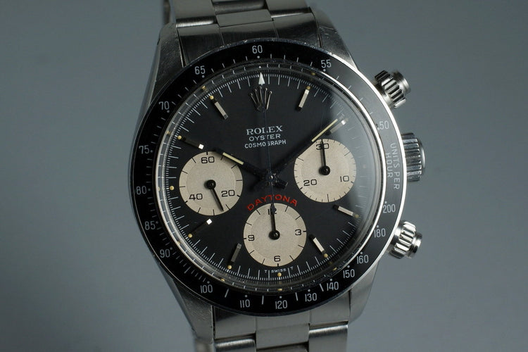 1985 Rolex Daytona 6263 Big Red Daytona Dial with Receipt