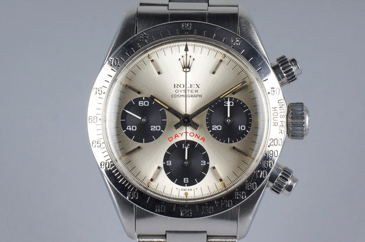 1978 Rolex Daytona 6265 Big Red Silver Dial